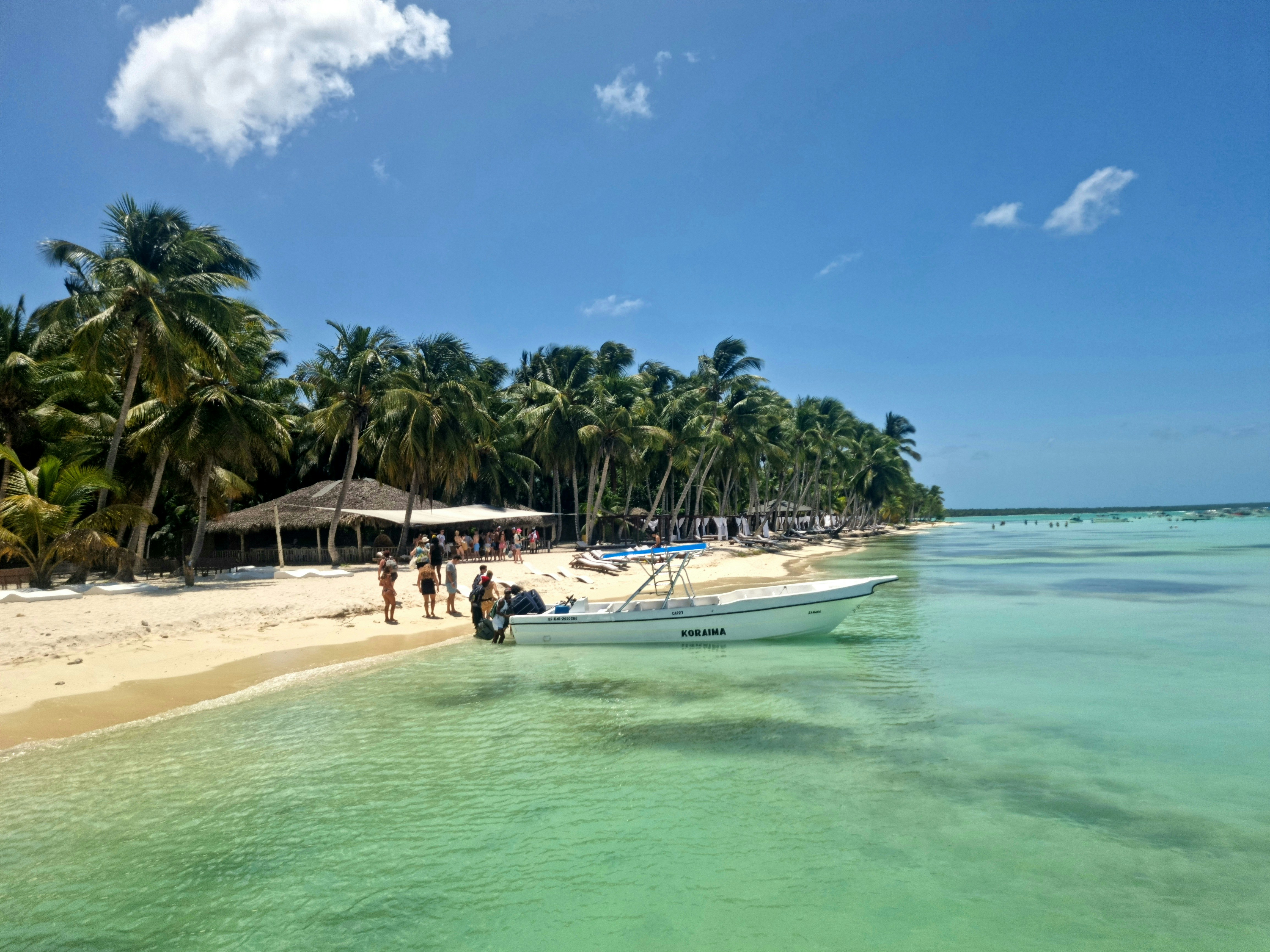 Beach Resort Scene